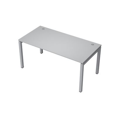 Avance 6М.584 (Серый арктик/алюминий матовый) Стол рабочий