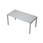 Avance 6М.584 (Серый арктик/алюминий матовый) Стол рабочий