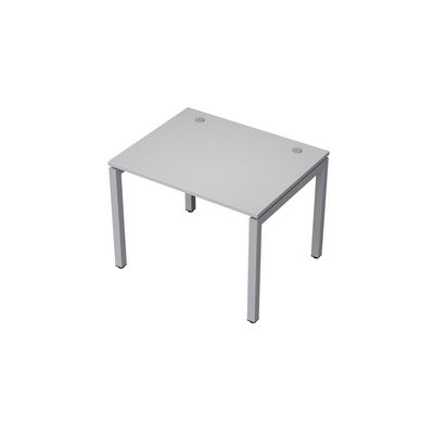 Avance 6М.587 (Серый арктик/алюминий матовый) Стол рабочий