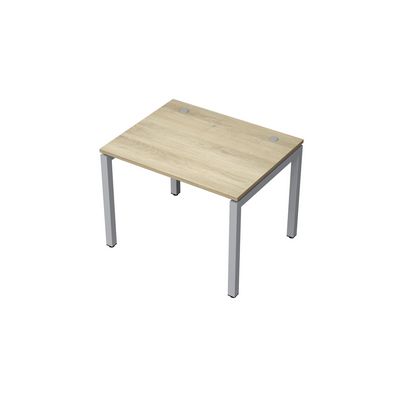Avance 6М.587 (Нордвуд/алюминий матовый) Стол рабочий