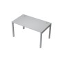 Avance 6М.589 (Серый арктик/алюминий матовый) Стол рабочий