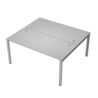 Avance 6МБ.6264 (Серый арктик/алюминий матовый) Бенч-система на 2 рабочих места