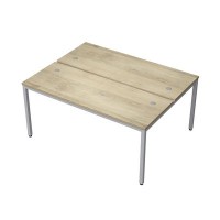 Avance 6МБ.264 (Нордвуд/алюминий матовый) Бенч-система на два рабочих места