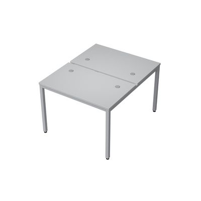 Avance 6МБ.267 (Серый арктик/алюминий матовый) Бенч-система на два рабочих места
