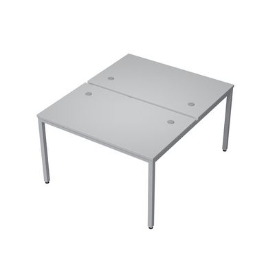 Avance 6МБ.269 (Серый арктик/алюминий матовый) Бенч-система на два рабочих места