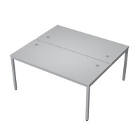 Avance 6МБ.274 (Серый арктик/алюминий матовый) Бенч-система на два рабочих места