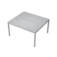 Avance 6МБ.278 (Серый арктик/алюминий матовый) Бенч-система на два рабочих места