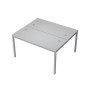 Avance 6МБ.278 (Серый арктик/алюминий матовый) Бенч-система на два рабочих места