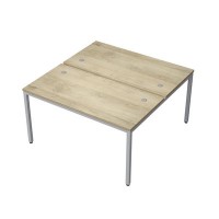 Avance 6МБ.279 (Нордвуд/алюминий матовый) Бенч-система на два рабочих места