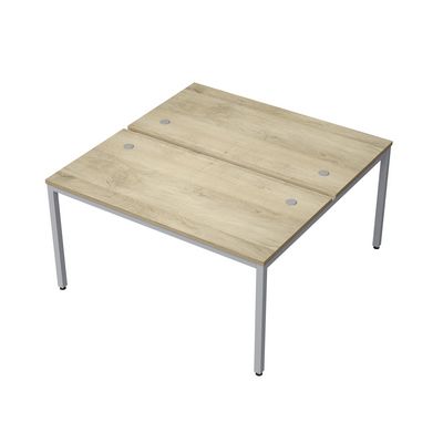 Avance 6МБ.279 (Нордвуд/алюминий матовый) Бенч-система на два рабочих места