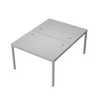 Avance 6МБ.288 (Серый арктик/алюминий матовый) Бенч-система на два рабочих места