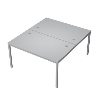 Avance 6МБ.289 (Серый арктик/алюминий матовый) Бенч-система на два рабочих места