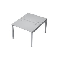 Avance 6МБ.5267 (Серый арктик/алюминий матовый) Бенч-система на 2 рабочих места