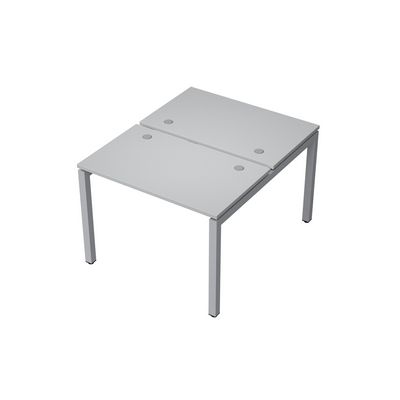 Avance 6МБ.5267 (Серый арктик/алюминий матовый) Бенч-система на 2 рабочих места