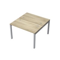 Avance 6МБ.5268 (Нордвуд/алюминий матовый) Бенч-система на 2 рабочих места