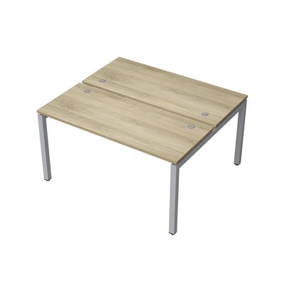 Avance 6МБ.5269 (Нордвуд/алюминий матовый) Бенч-система на 2 рабочих места