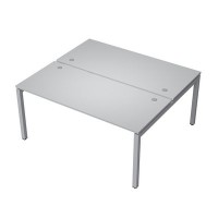 Avance 6МБ.5274 (Серый арктик/алюминий матовый) Бенч-система на 2 рабочих места