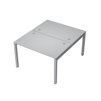 Avance 6МБ.5278 (Серый арктик/алюминий матовый) Бенч-система на 2 рабочих места