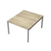 Avance 6МБ.5278 (Нордвуд/алюминий матовый) Бенч-система на 2 рабочих места