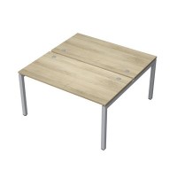 Avance 6МБ.5279 (Нордвуд/алюминий матовый) Бенч-система на 2 рабочих места