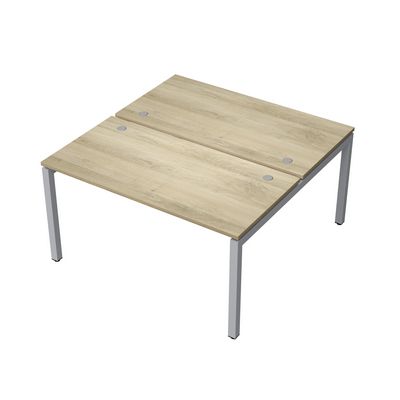 Avance 6МБ.5279 (Нордвуд/алюминий матовый) Бенч-система на 2 рабочих места