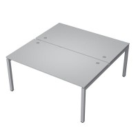 Avance 6МБ.5284 (Серый арктик/алюминий матовый) Бенч-система на 2 рабочих места