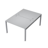 Avance 6МБ.5288 (Серый арктик/алюминий матовый) Бенч-система на 2 рабочих места