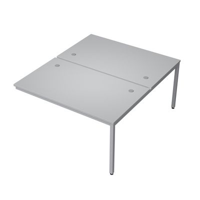 Avance 6МБК.289 (Серый арктик/алюминий матовый) Сдвоенная бенч-система, конечный модуль