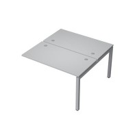 Avance 6МБК.5268 (Серый арктик/алюминий матовый) Бенч-система на 2 рабочих места, конечный модуль