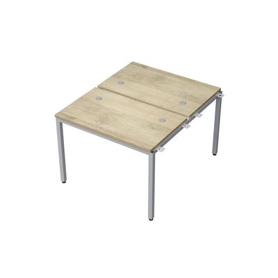 Avance 6МБН.267 (Нордвуд/алюминий матовый) Сдвоенная бенч-система, начальный модуль