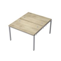 Avance 6МБН.278 (Нордвуд/алюминий матовый) Сдвоенная бенч-система, начальный модуль