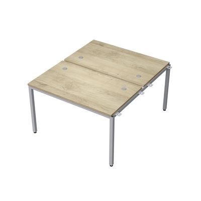 Avance 6МБН.278 (Нордвуд/алюминий матовый) Сдвоенная бенч-система, начальный модуль