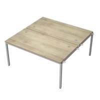 Avance 6МБН.284 (Нордвуд/алюминий матовый) Сдвоенная бенч-система, начальный модуль