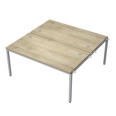 Avance 6МБН.284 (Нордвуд/алюминий матовый) Сдвоенная бенч-система, начальный модуль