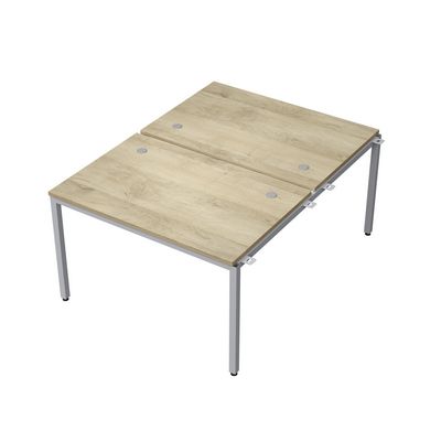 Avance 6МБН.288 (Нордвуд/алюминий матовый) Сдвоенная бенч-система, начальный модуль