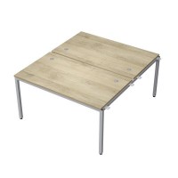 Avance 6МБН.289 (Нордвуд/алюминий матовый) Сдвоенная бенч-система, начальный модуль