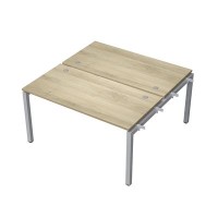 Avance 6МБН.5279 (Нордвуд/алюминий матовый) Бенч-система на 2 рабочих места, начальный модуль