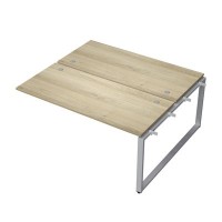 Avance 6МБС-О.6278 (Нордвуд/алюминий матовый) Бенч-система на 2 рабочих места, средний модуль