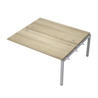 Avance 6МБС.6279 (Нордвуд/алюминий матовый) Бенч-система на 2 рабочих места, средний модуль