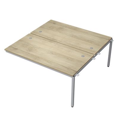 Avance 6МБС.284 (Нордвуд/алюминий матовый) Сдвоенная бенч-система, средний модуль