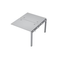 Avance 6МБС.5267 (Серый арктик/алюминий матовый) Бенч-система на 2 рабочих места, средний модуль