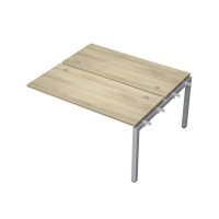 Avance 6МБС.5269 (Нордвуд/алюминий матовый) Бенч-система на 2 рабочих места, средний модуль