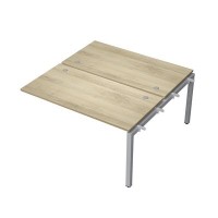 Avance 6МБС.5279 (Серый арктик/алюминий матовый) Бенч-система на 2 рабочих места, средний модуль