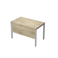 Avance 6МД.008 (Нордвуд/алюминий матовый) Стол рабочий