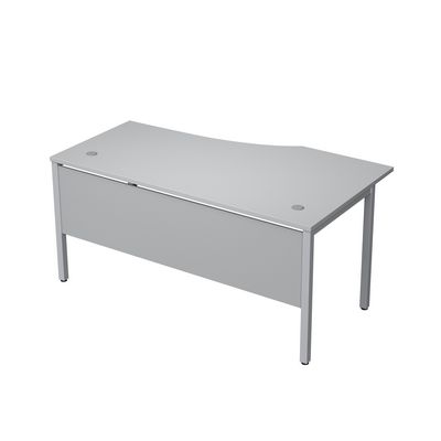 Avance 6МД.020 (Серый арктик/алюминий матовый) Стол криволинейный левый