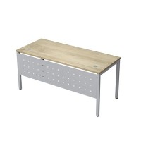 Avance 6МК.009 (Нордвуд/алюминий матовый) Стол рабочий