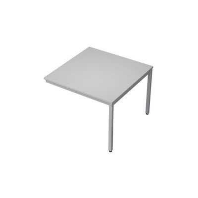 Avance 6МПК.001 (Серый арктик/алюминий матовый) Бенч-система для переговорных столов, конечный модуль