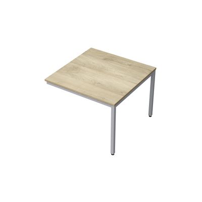 Avance 6МПК.001 (Нордвуд/алюминий матовый) Бенч-система для переговорных столов, конечный модуль