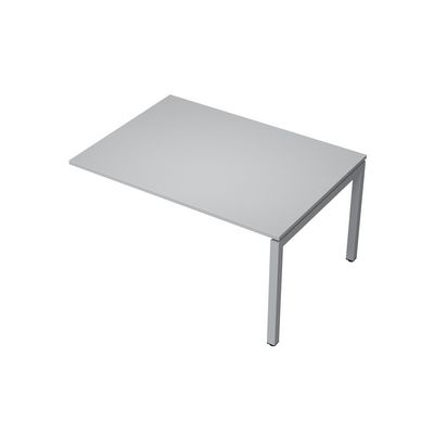 Avance 6МПК.503 (Серый арктик/алюминий матовый) Бенч-система для переговорных столов, конечный модуль