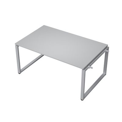 Avance 6МПН-О.604 (Серый арктик/алюминий матовый) Бенч-система для переговорных столов, начальный модуль